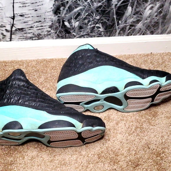 Size 12 Air Jordan 13 Retro GS 'Island Green'